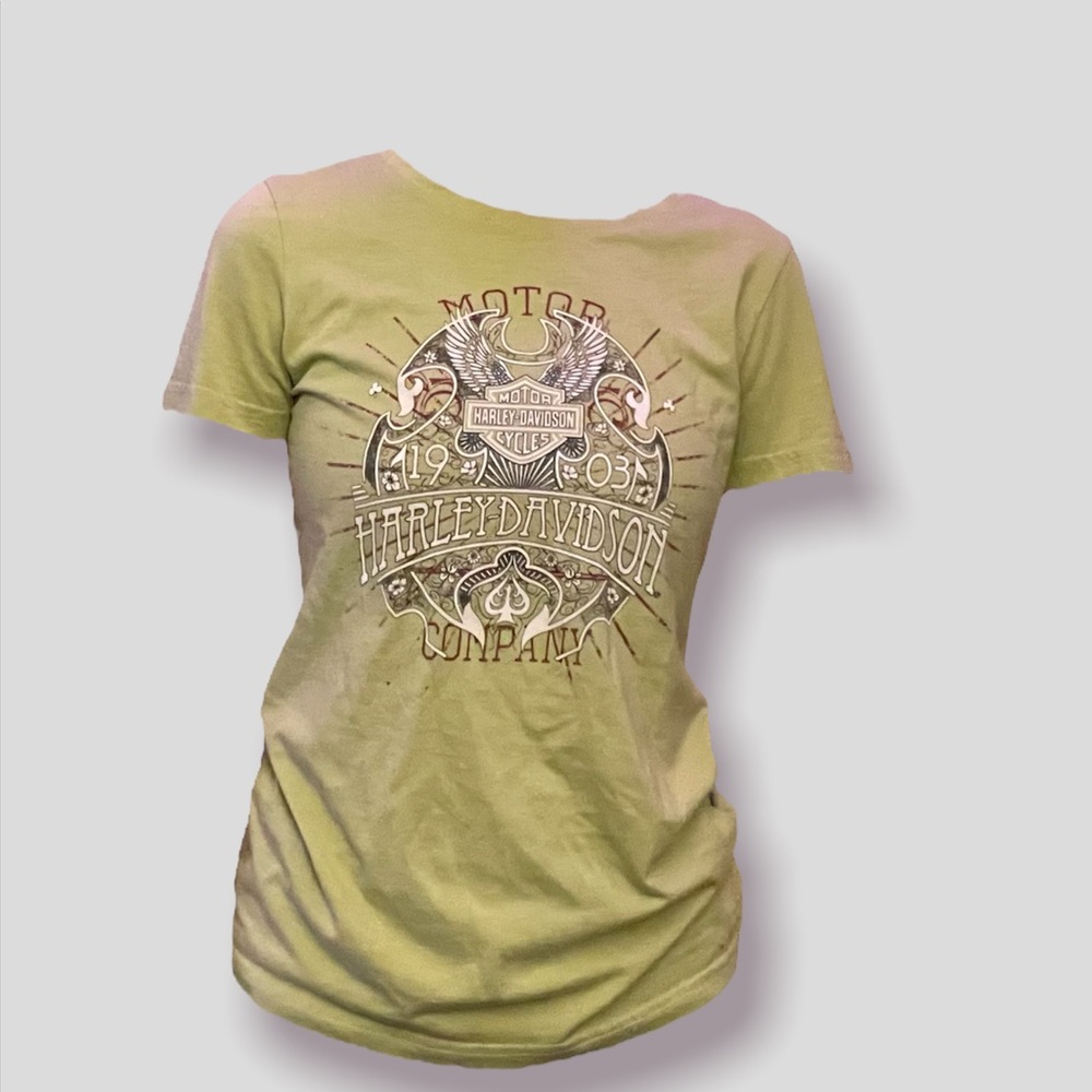 vintage y2k women harley davidson t-shirt